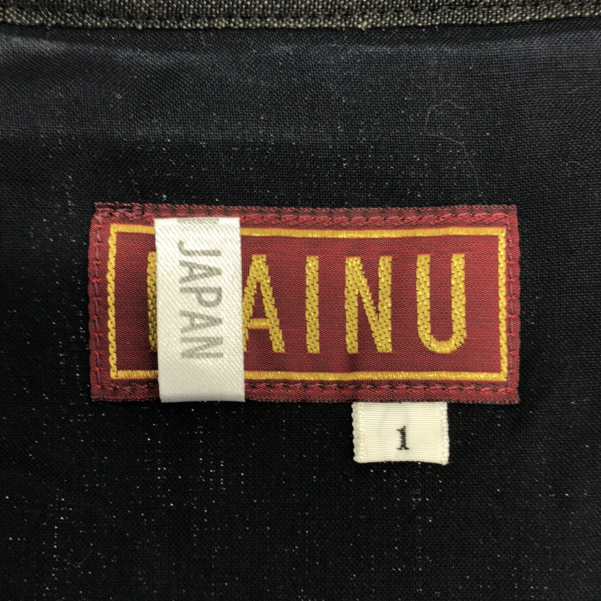 MAINU / マイヌ ストライプ バンドカラー シャツ ジャケット