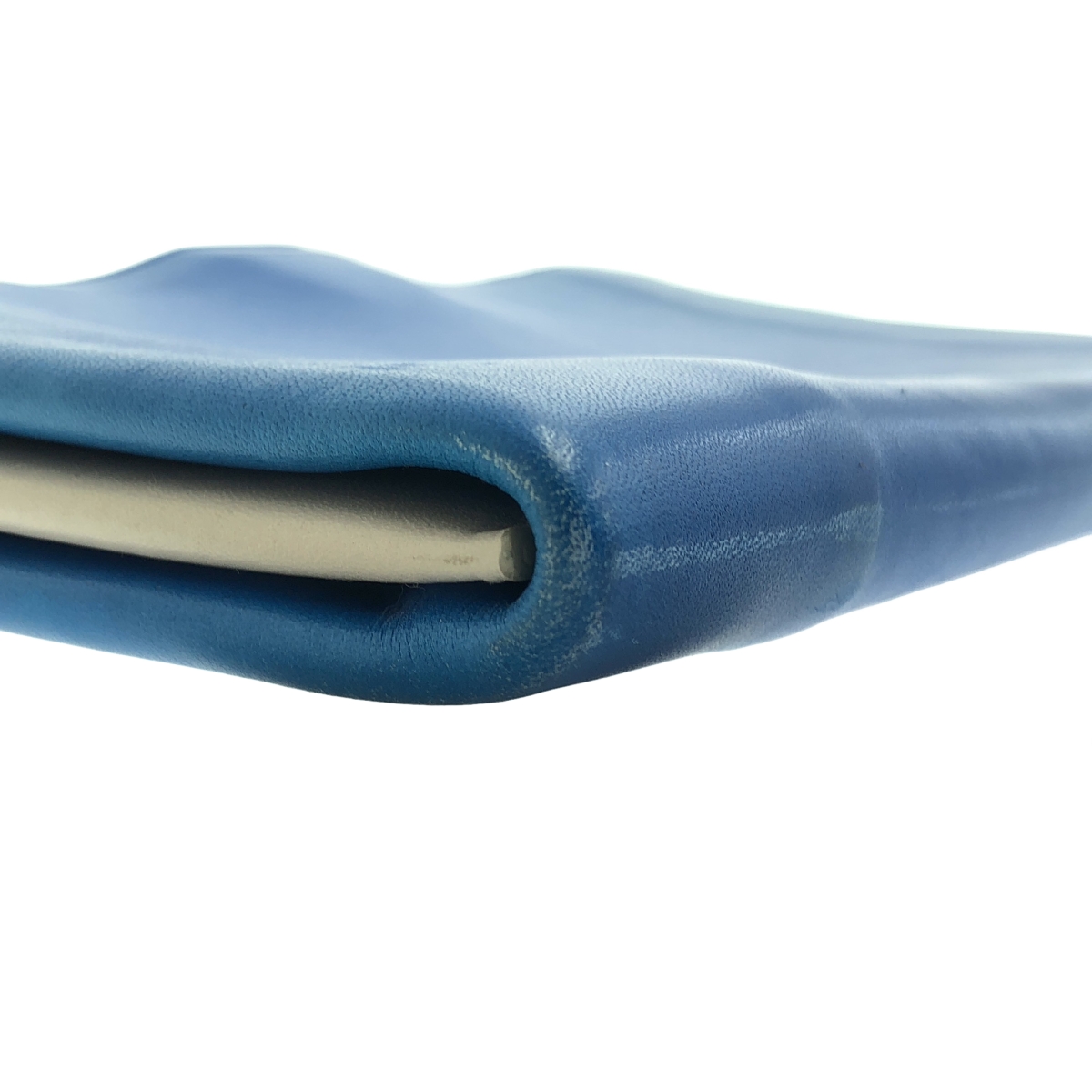 JIL SANDER / ジルサンダー バイカラー レザー クラッチバッグ