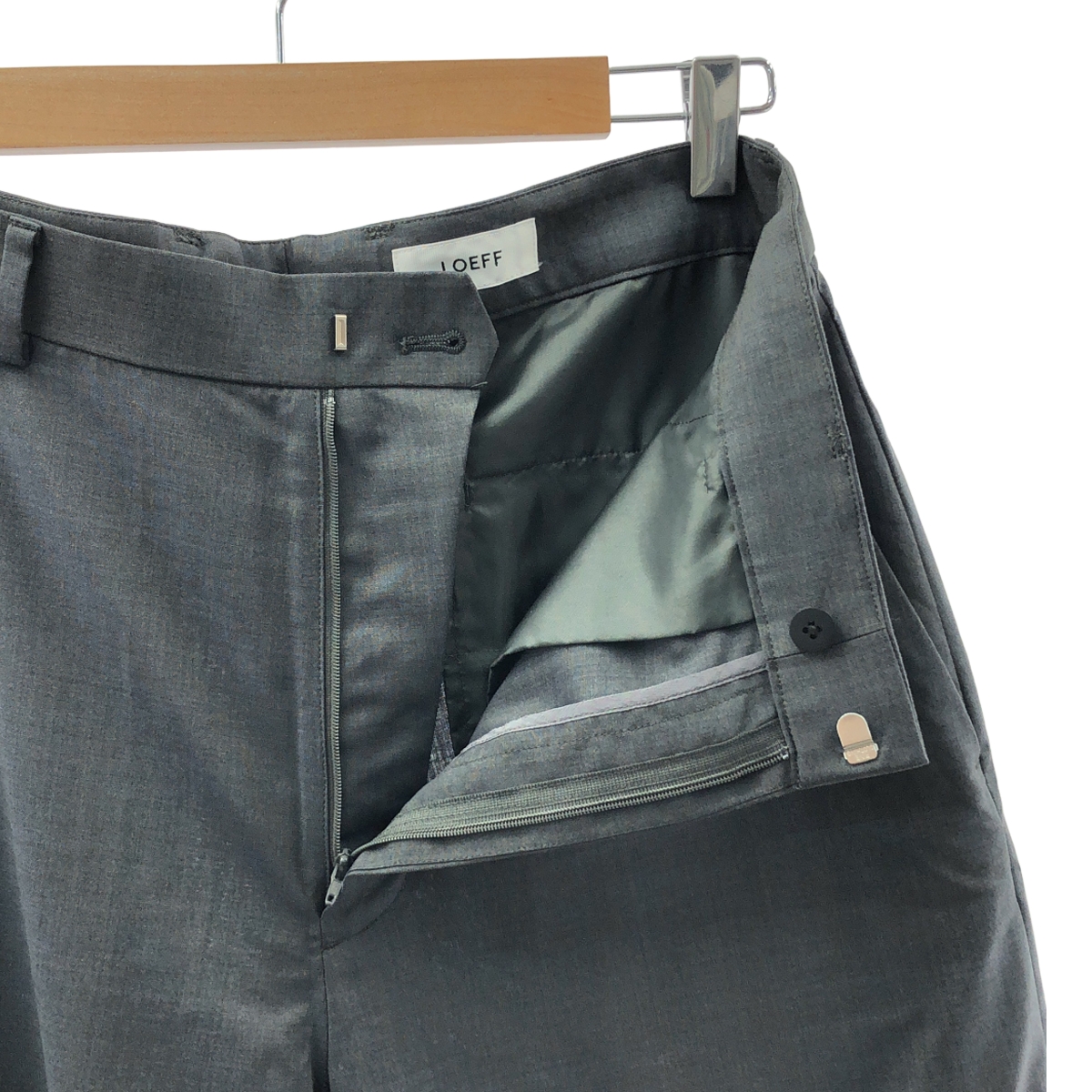 LOEFF / ロエフ ワイド スラックス パンツ