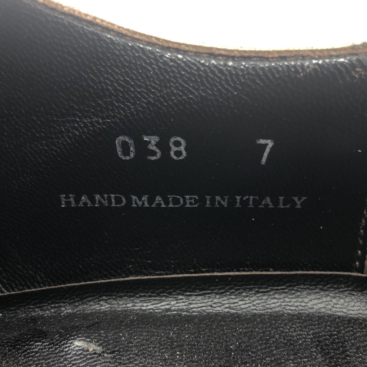 LANVIN / ランバン レザー スエード切替 レースアップ ドレスシューズ