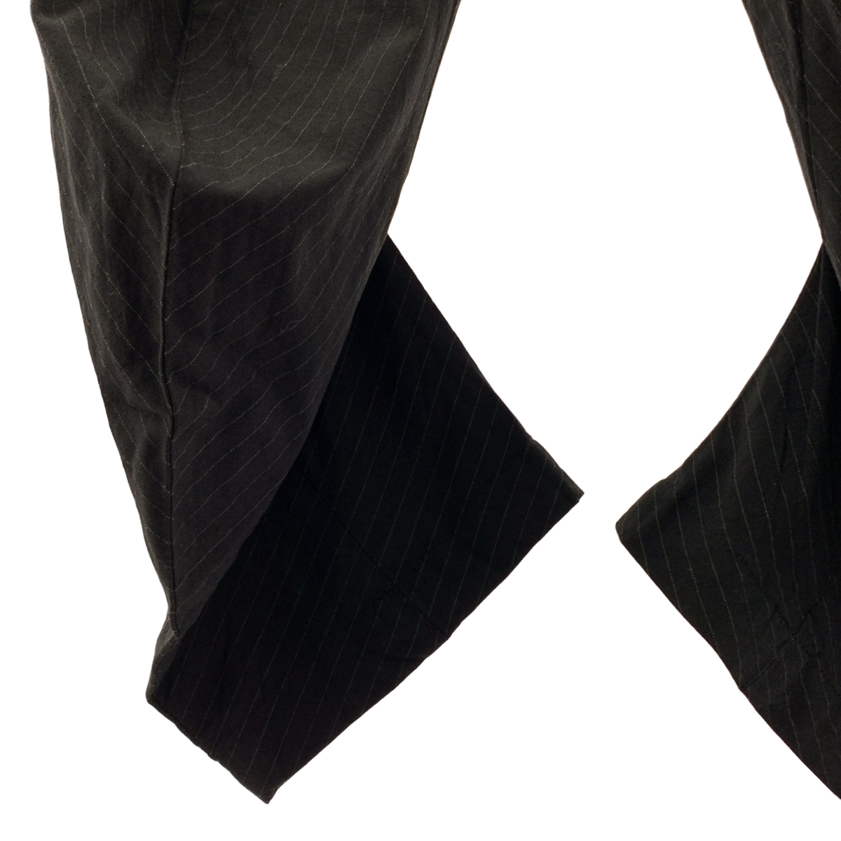 COMME des GARCONS COMME des GARCONS / コムコム ウール ストライプ 変形 パンツ