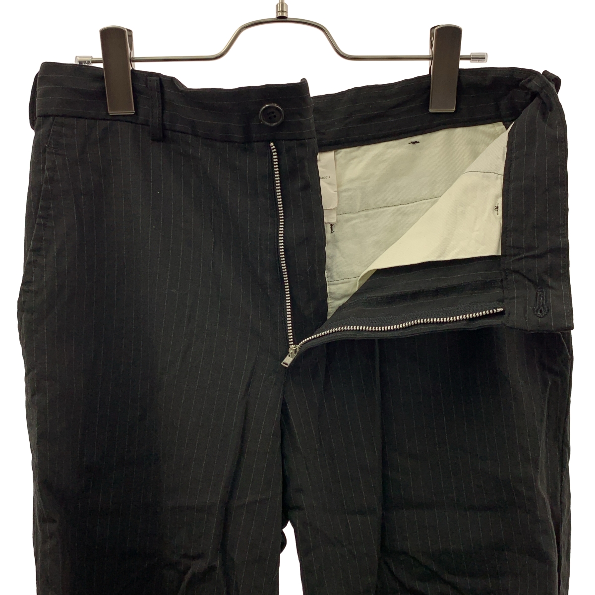 COMME des GARCONS COMME des GARCONS / コムコム ウール ストライプ 変形 パンツ