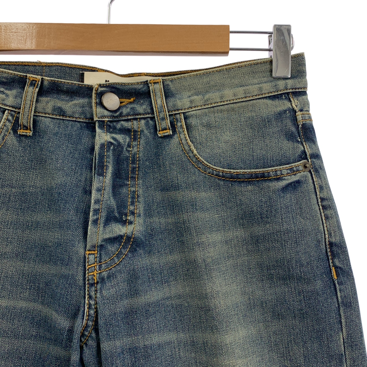 MARNI / マルニ COMMESSA ダメージ加工 テーパード デニムパンツ