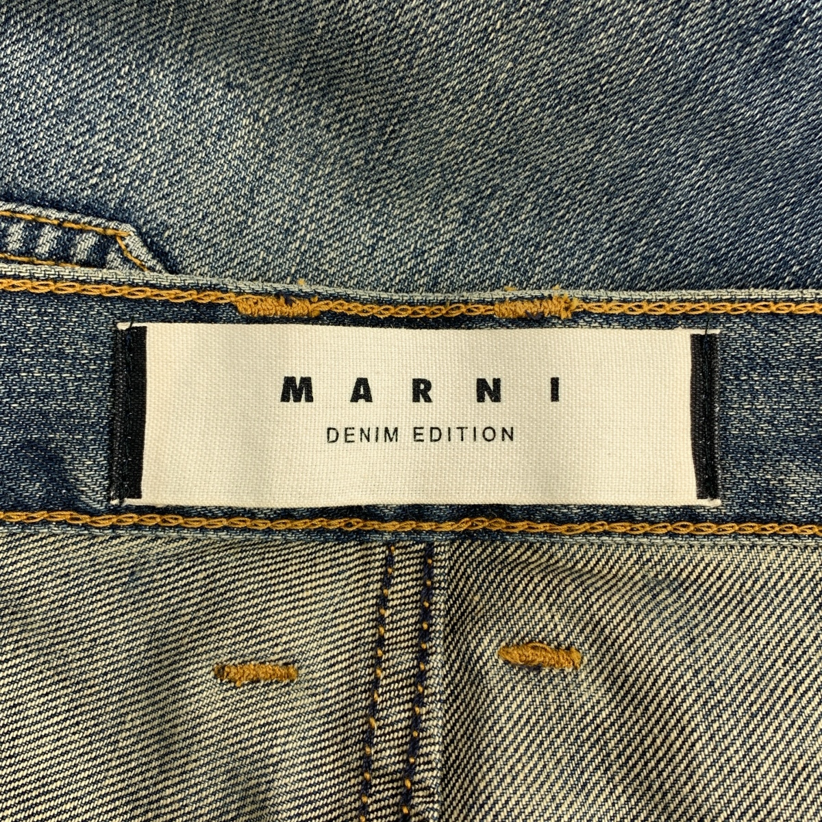MARNI / マルニ COMMESSA ダメージ加工 テーパード デニムパンツ