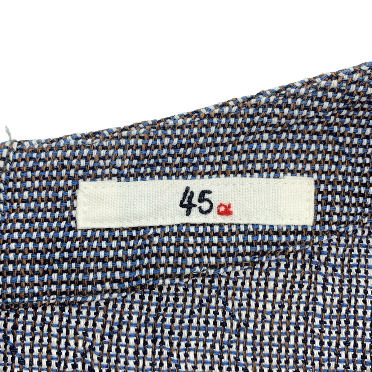 45r / フォーティファイブアール 刺し子 フラワー刺しゅう ブラウス