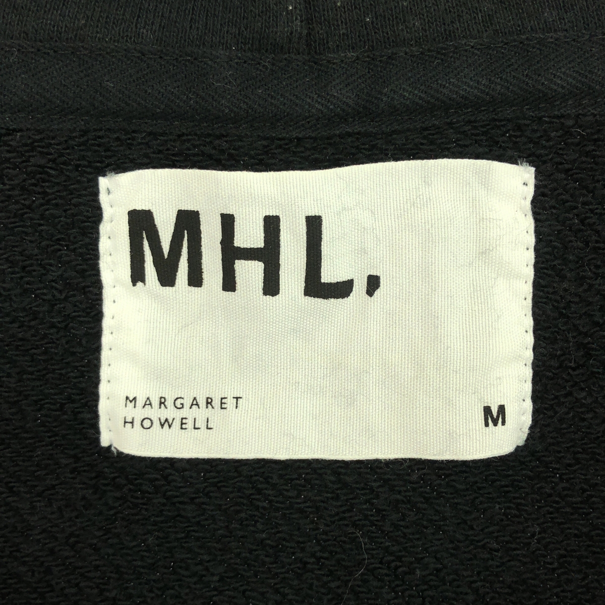 MHL. / エムエイチエルマーガレットハウエル × LOOPWHEELER ループウィラー ジップアップ パーカー