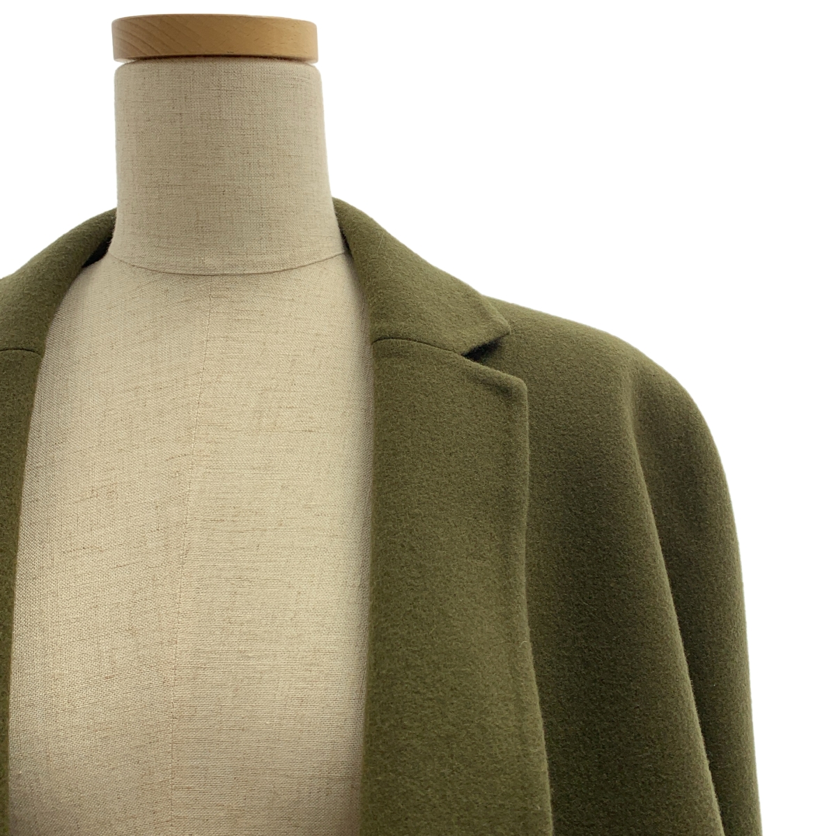 MADISON BLUE / マディソンブルー DOLMAN SLEEVE COAT / ウール ボタンレス オーバー コート