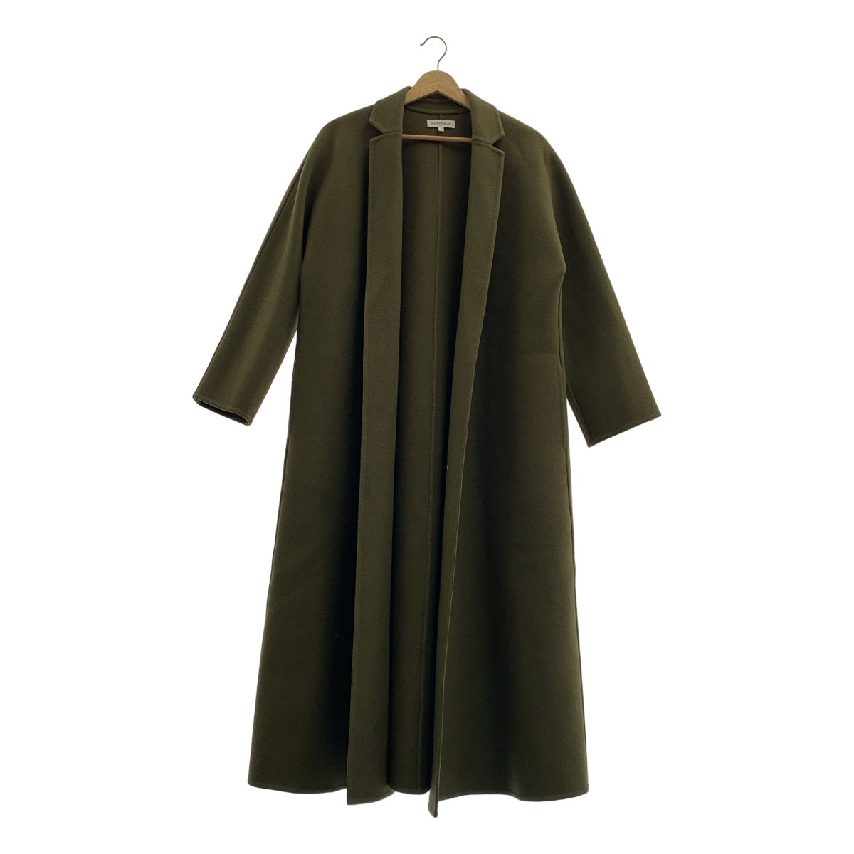 MADISON BLUE / マディソンブルー DOLMAN SLEEVE COAT / ウール ボタンレス オーバー コート