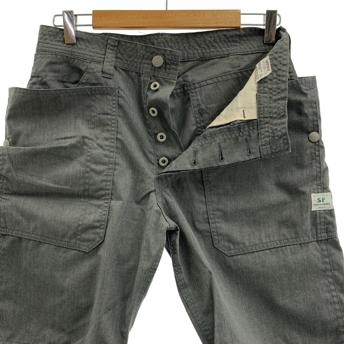 SASSAFRAS / ササフラス Fall Leaf Pants 1/2 T/C West Point ウエストポイント フォールリーフ ショートパンツ