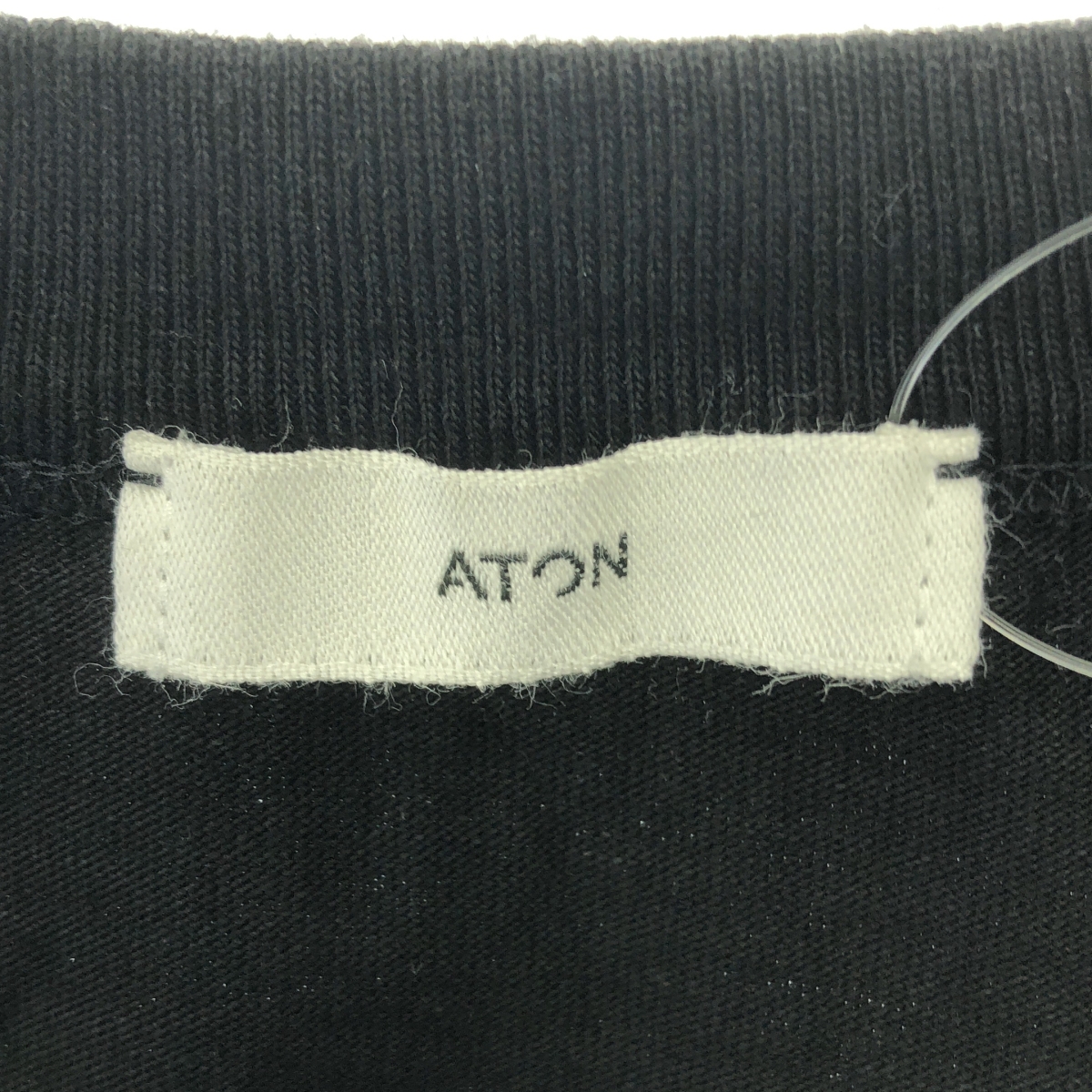 ATON / エイトン 12/- AIR SPINNING オーバーサイズプルオーバー