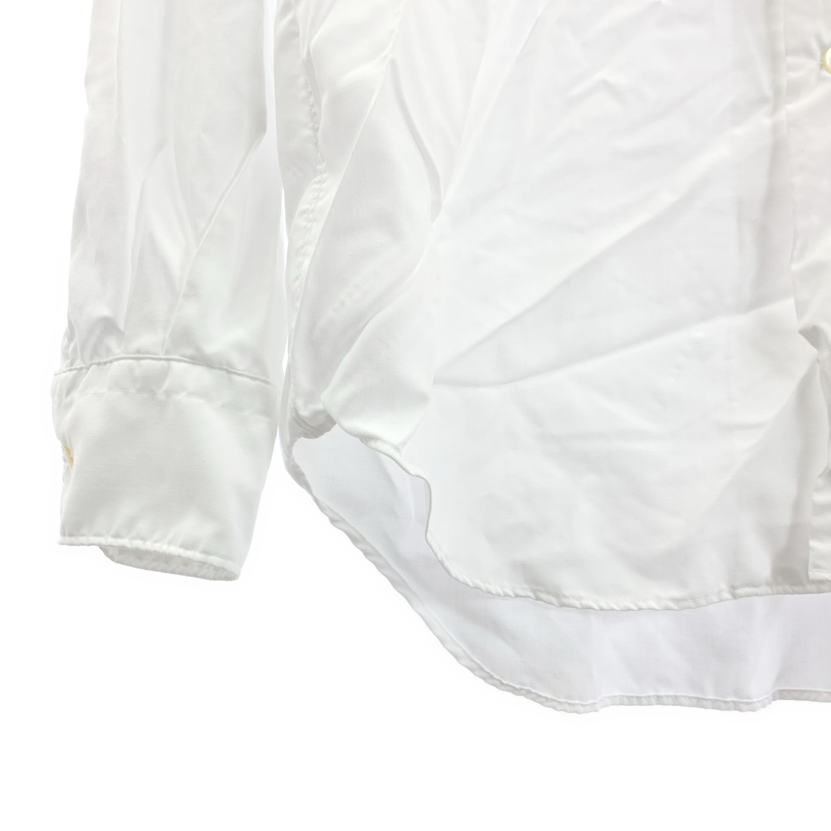 COMME des GARCONS COMME des GARCONS / コムコム ポリエステル ラウンドカラー シャツ