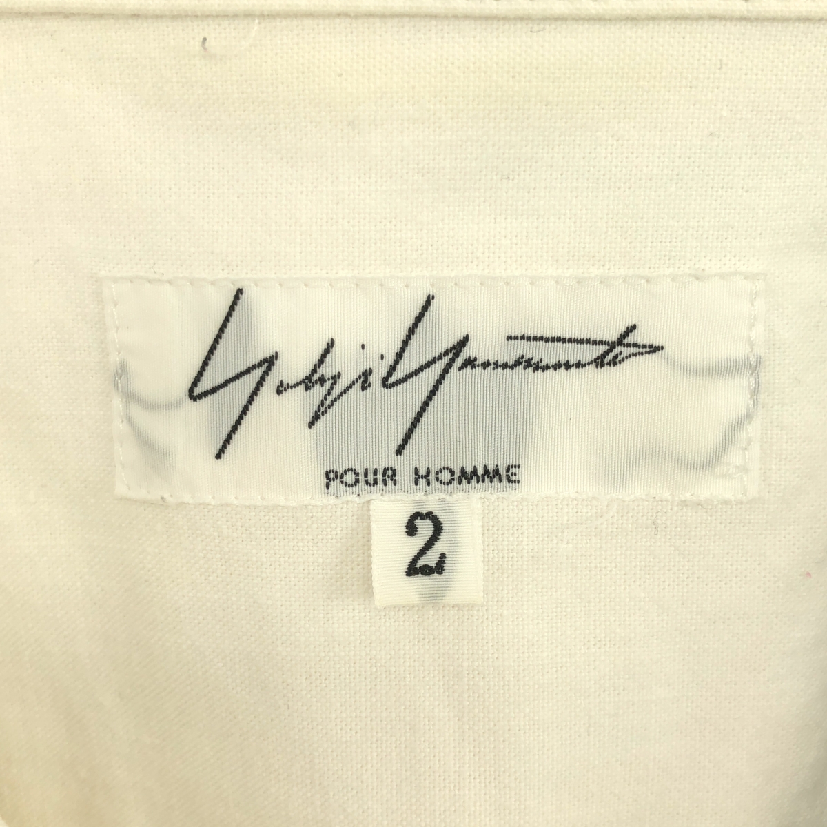 YOHJI YAMAMOTO POUR HOMME / ヨウジヤマモトプールオム デニム切替 パッチワーク 半袖シャツ