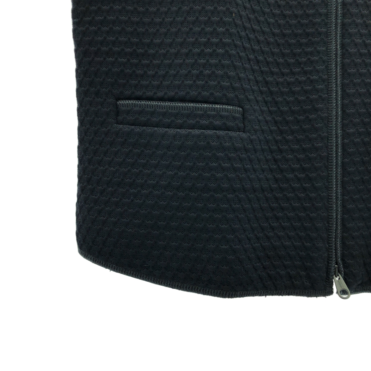 ARMANI COLLEZIONI / アルマーニコレツォーニ ジャガード ジップ ベスト