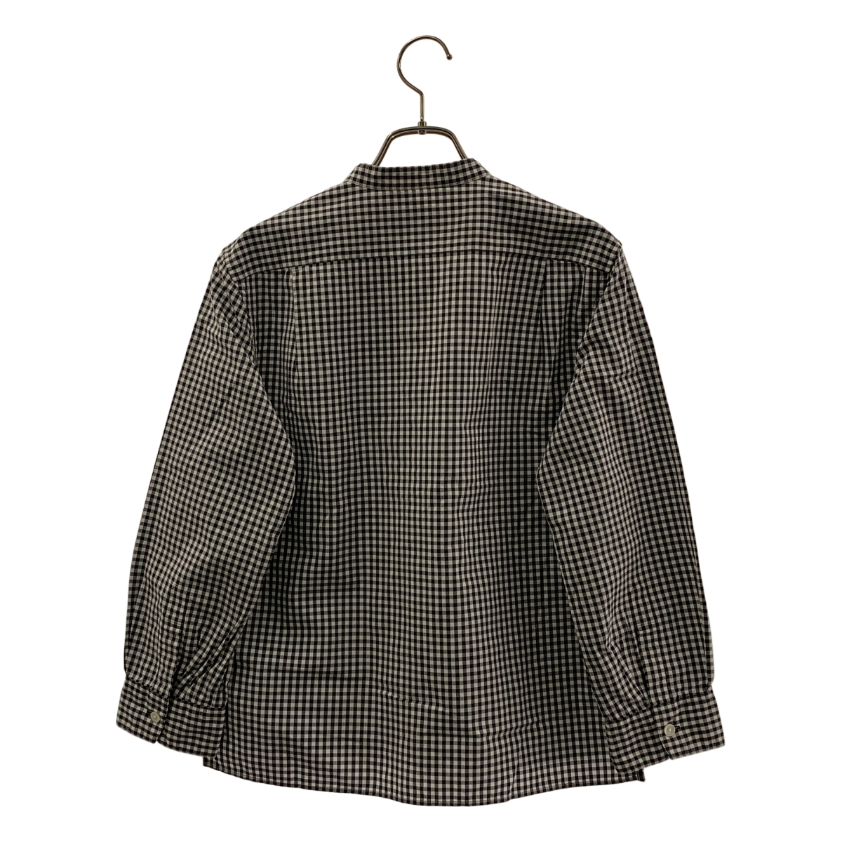 MARGARET HOWELL / マーガレットハウエル ギンガムチェック フリルシャツ