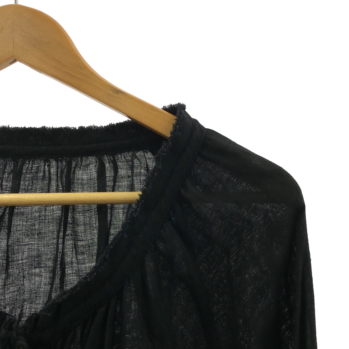 Framework / フレームワーク リネンガーゼブラウス シャツ