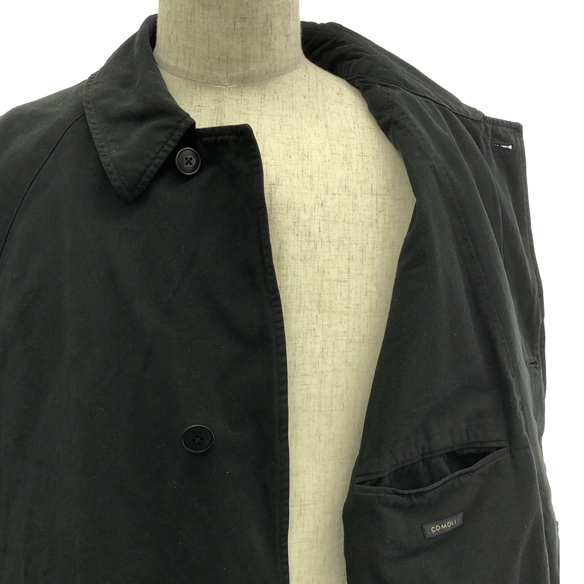 COMOLI / コモリ 製品染 バルカラーコート