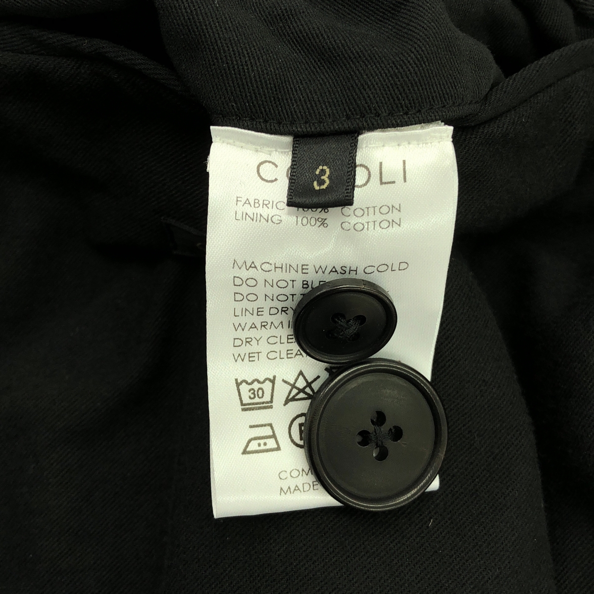 COMOLI / コモリ 製品染 バルカラーコート