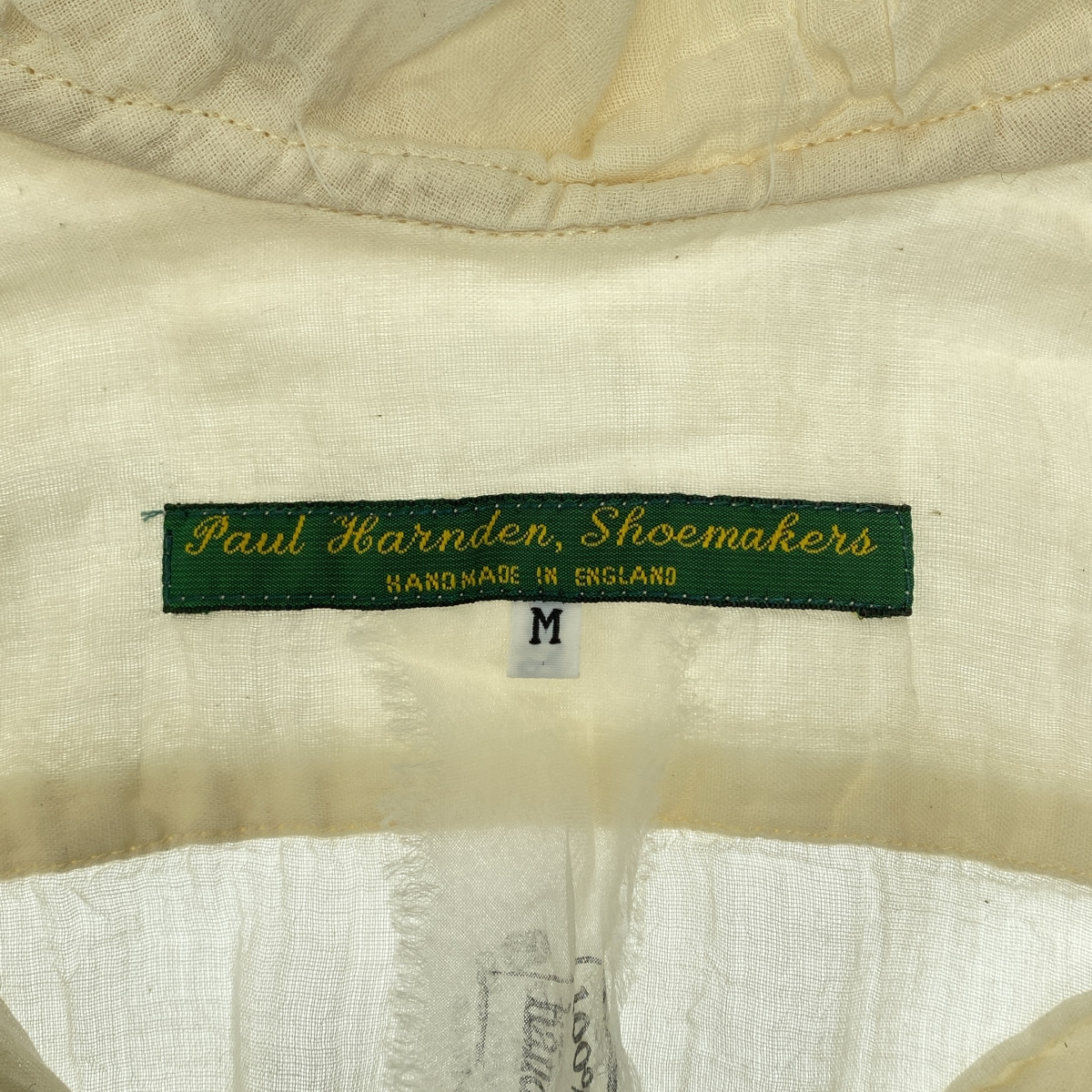 Paul Harnden / ポールハーデン cotton shirt / フリルカラー シャツ ブラウス