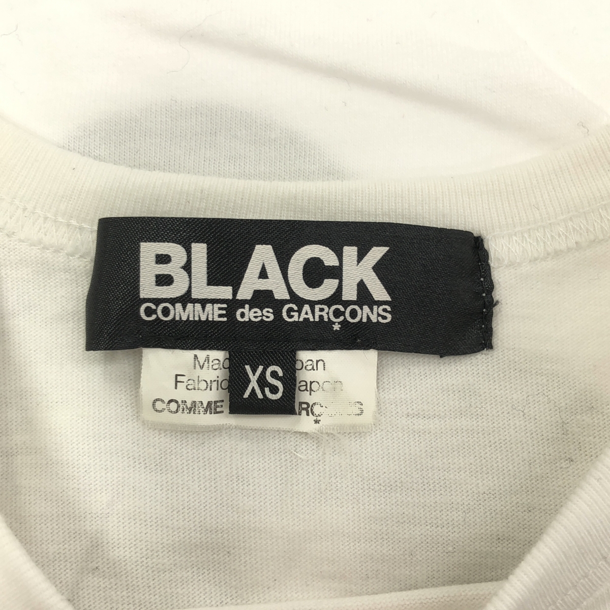 BLACK COMME des GARCONS / ブラックコムデギャルソン × Disney mickey / ディズニー ミッキー 両面プリント ロゴ Tシャツ カットソー