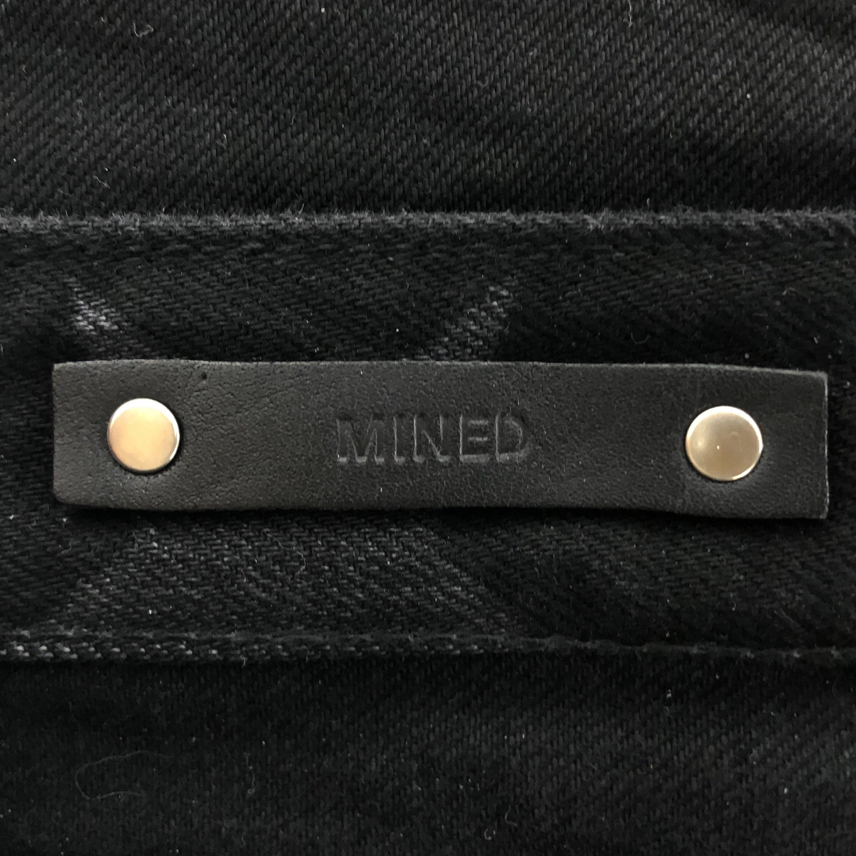 TAKAHIROMIYASHITA The Soloist / タカヒロミヤシタザソロイスト ×MINEDENIM マインデニム / スタープリント ブラックデニムパンツ