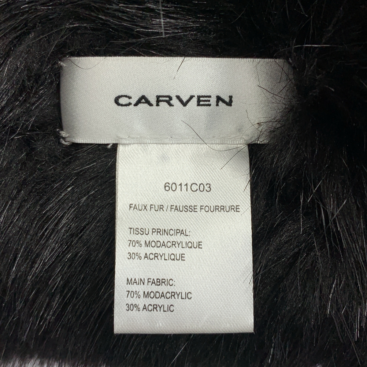 CARVEN / カルヴェン Fur Stole ファー ボリューム ストール