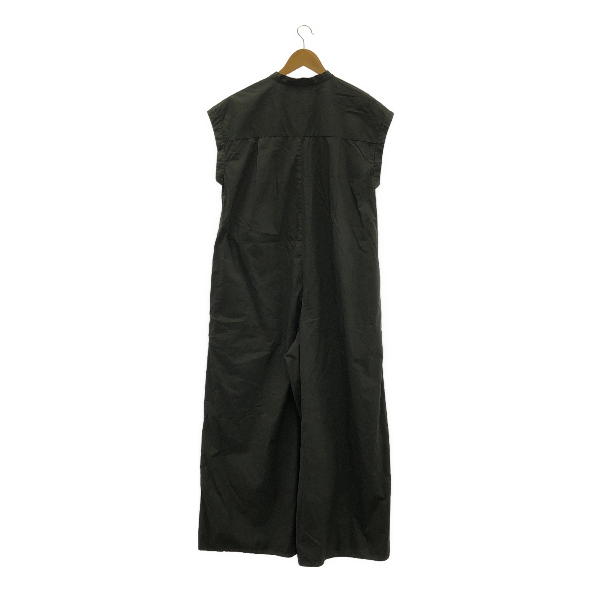 ATON / エイトン COTTON LAWN FLARED JUMPSUIT コットン オールインワン ジャンプスーツ パンツ