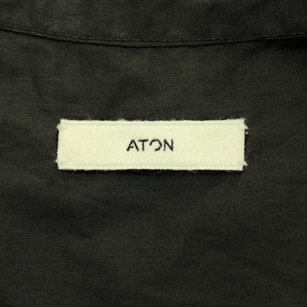 ATON / エイトン COTTON LAWN FLARED JUMPSUIT コットン オールインワン ジャンプスーツ パンツ