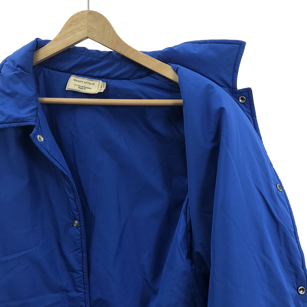 MAISON KITSUNE / メゾンキツネ バックプリント 中綿 コーチジャケット