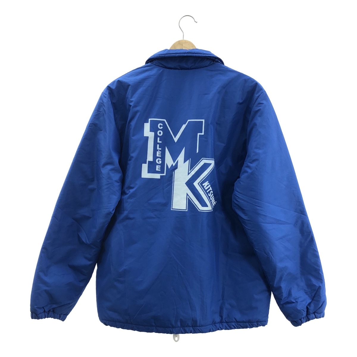 MAISON KITSUNE / メゾンキツネ バックプリント 中綿 コーチジャケット