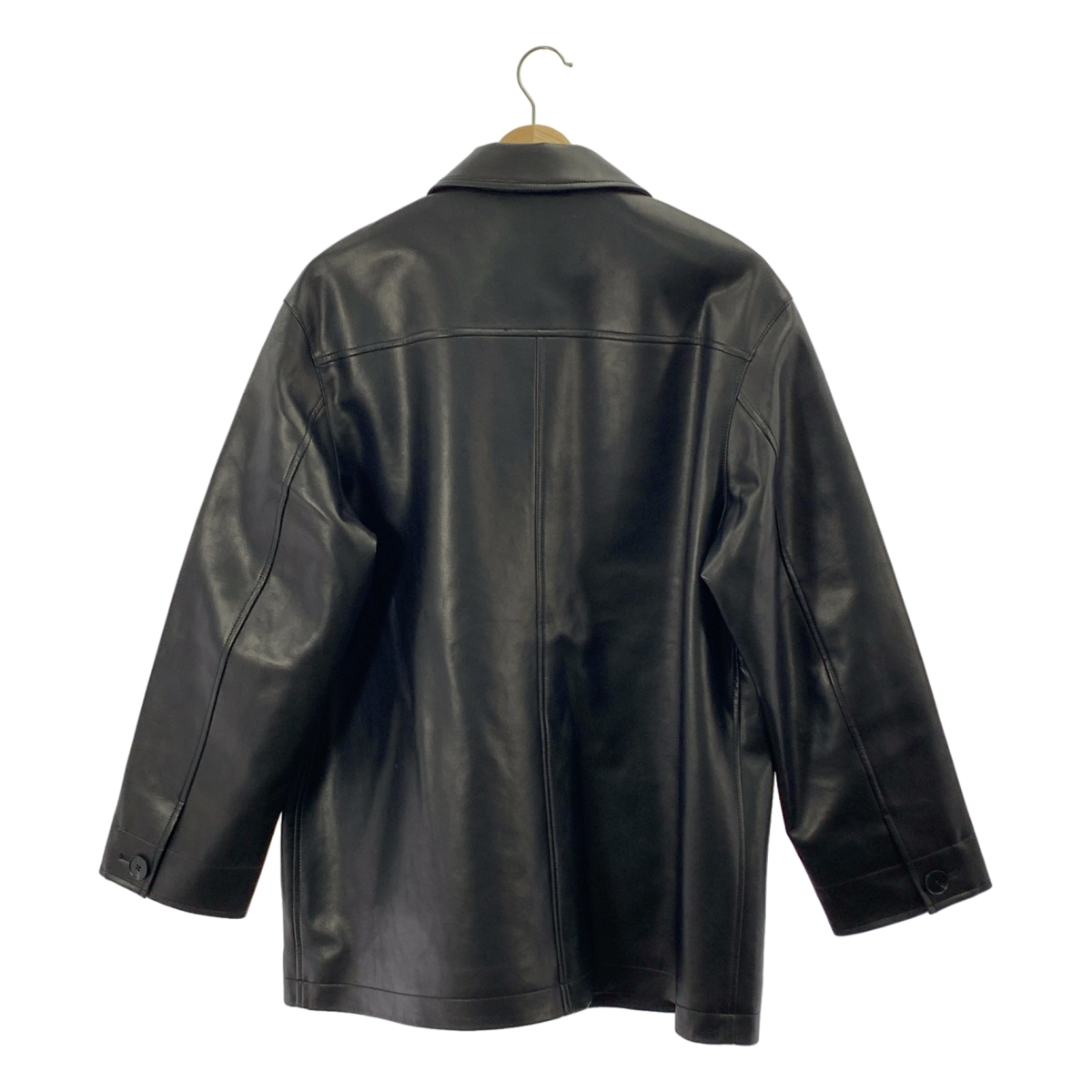 BEAUTY&YOUTH / ビューティーアンドユース レザーライク カバーオール ジャケット