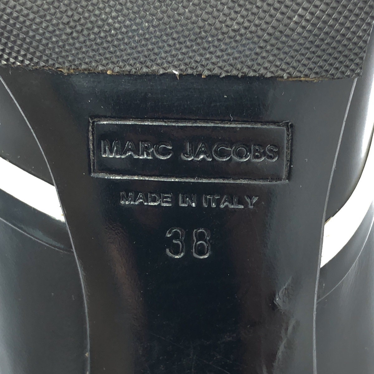 MARC JACOBS / マークジェイコブス パイピングディティール ラウンドトゥ ヒールパンプス