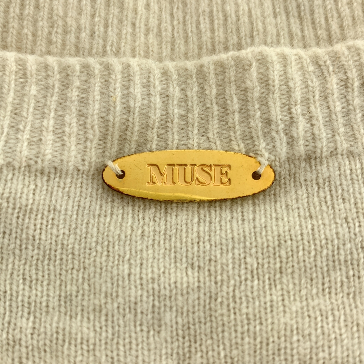 MUSE de Deuxieme Classe / ミューズドゥーズィーエムクラス CAPRI クルーネックプルオーバー ニット