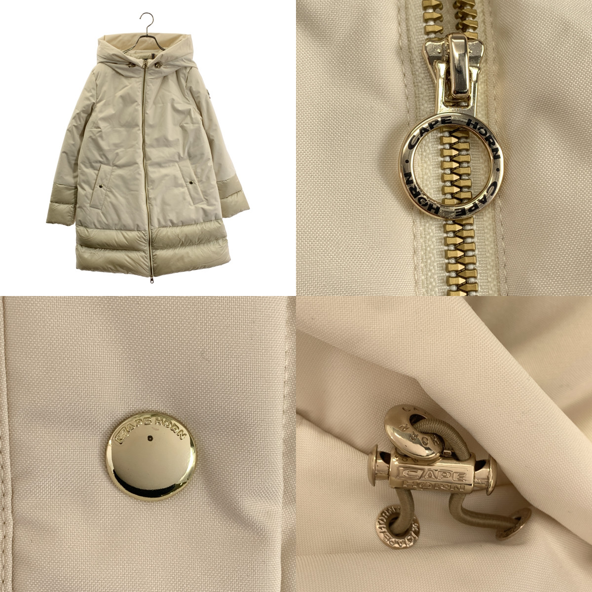 CAPE HORN / ケープホーン CANDELARIA / ダウンコート フーディ