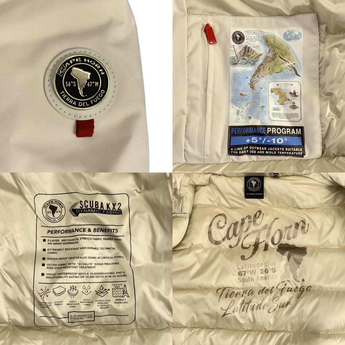 CAPE HORN / ケープホーン CANDELARIA / ダウンコート フーディ