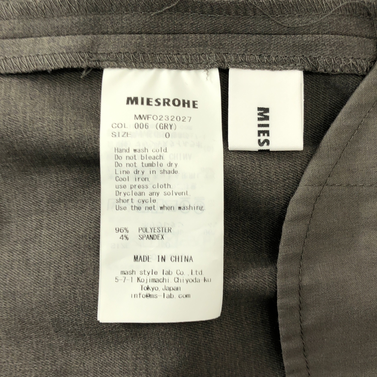 その他 sustainable / ドレープデザイン スリット キャミ ワンピース