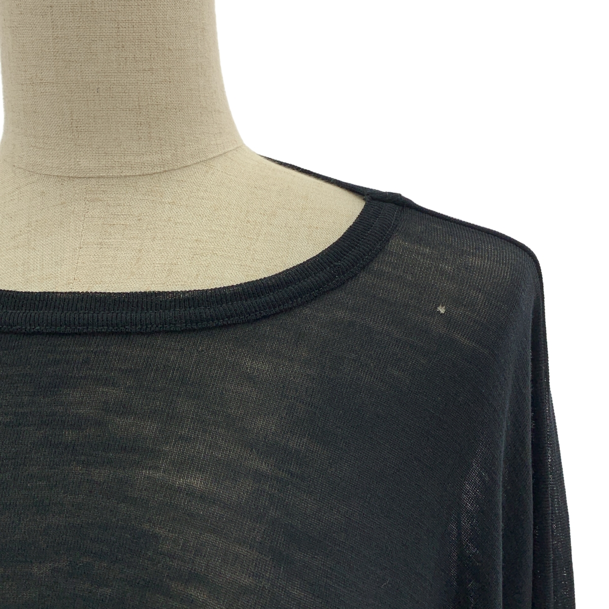 Yohji Yamamoto FEMME / ヨウジヤマモトファム ウール アシンメトリートップス カットソー