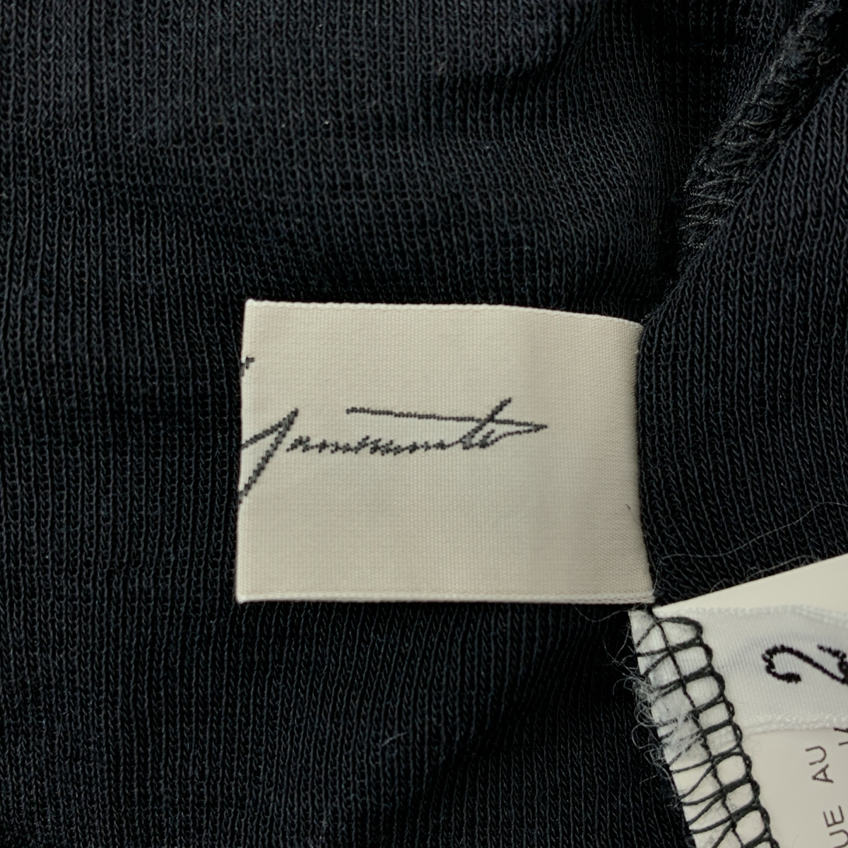 Yohji Yamamoto FEMME / ヨウジヤマモトファム ウール アシンメトリートップス カットソー