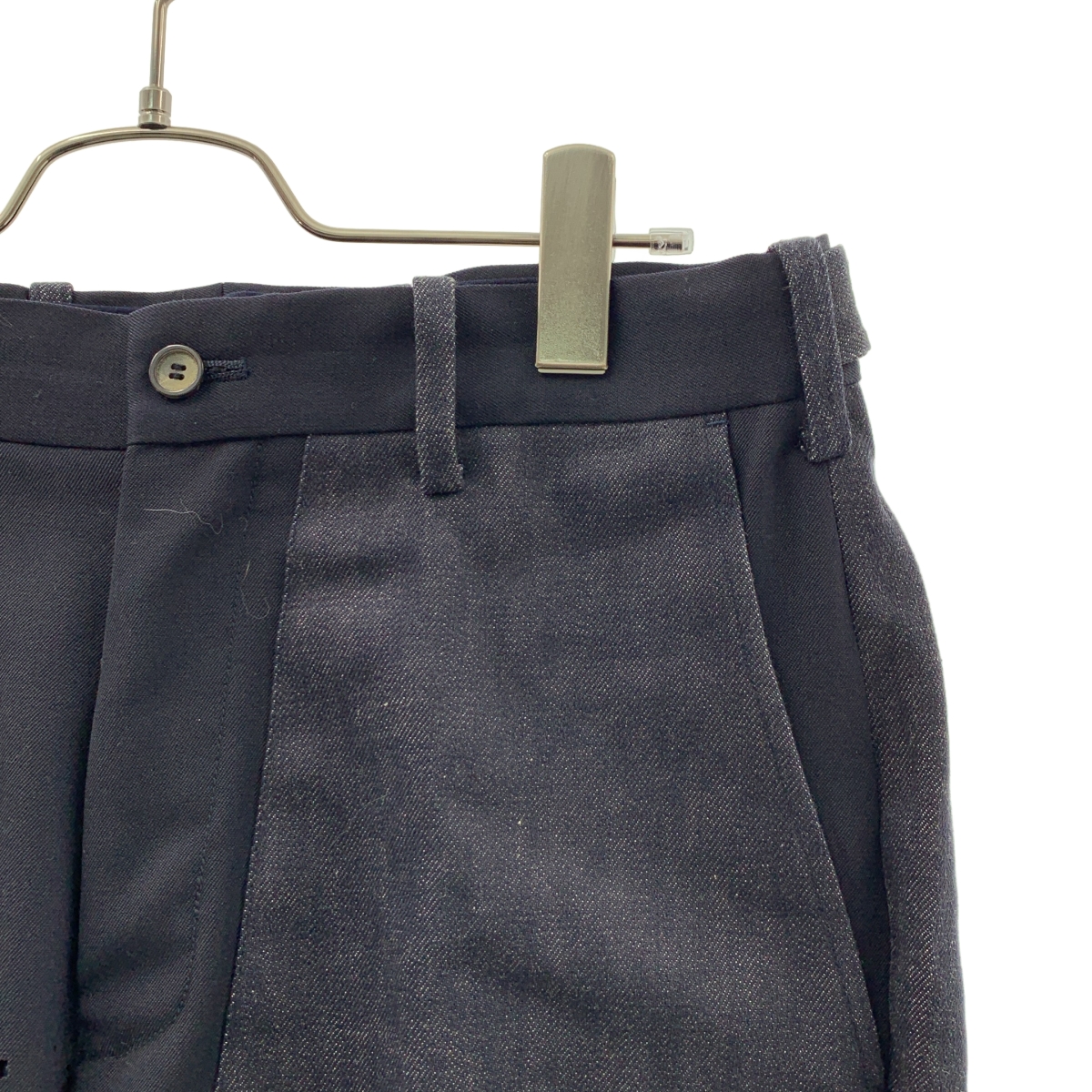 UNITED TOKYO / ユナイテッドトウキョウ ハイカウントウール デニム パネル パンツ