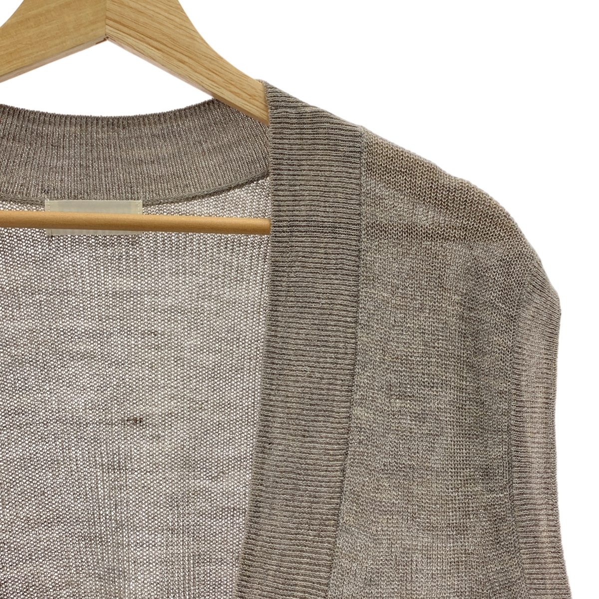 IENA / イエナ 片畦Vネックベスト