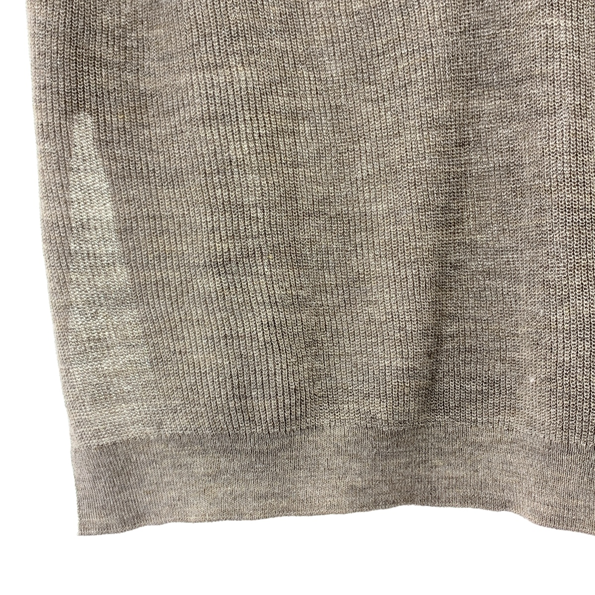 IENA / イエナ 片畦Vネックベスト