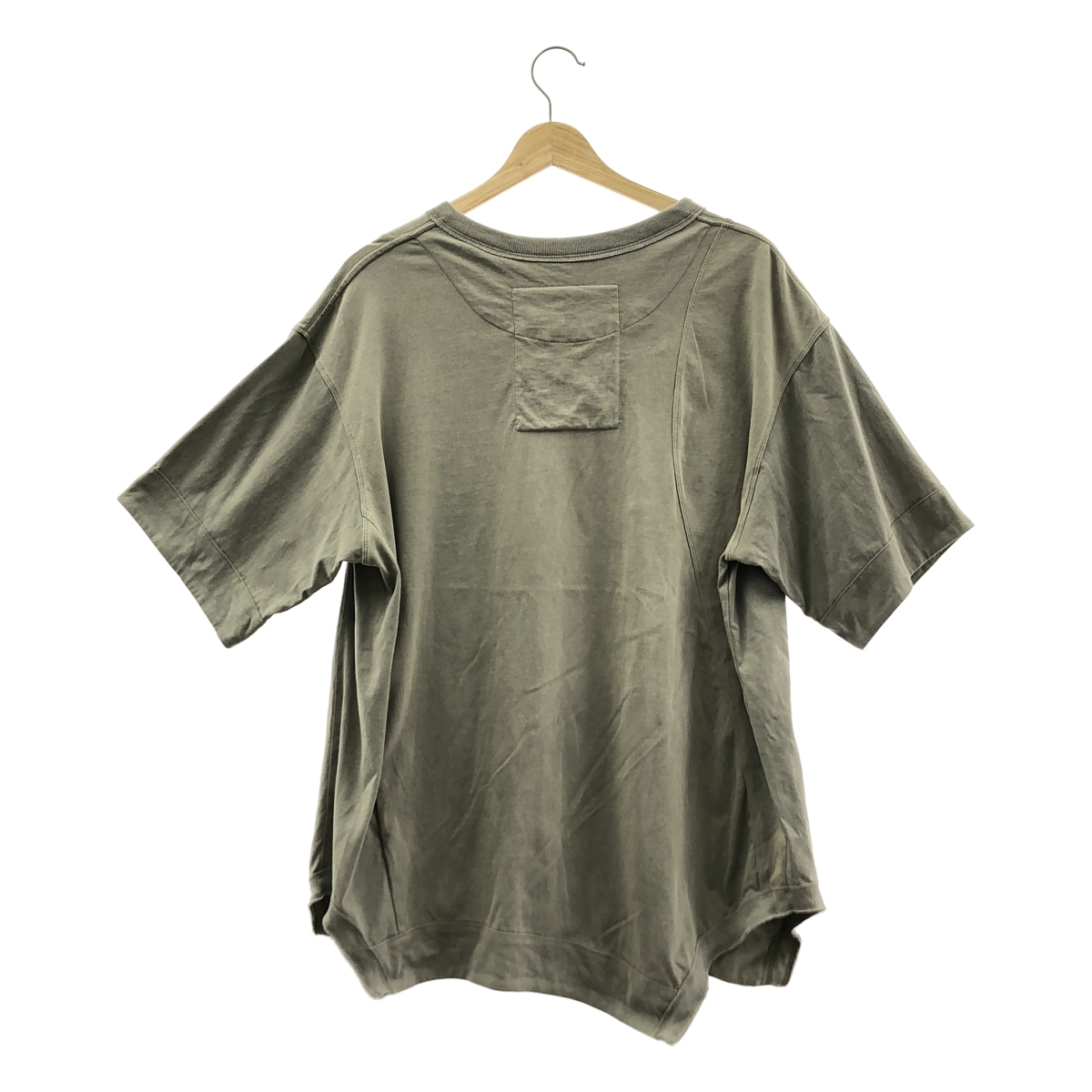 ziggy chen / ジギーチェン Henley Neck T-Shirt / オーバーシルエット ヘンリーネック Tシャツ カットソー