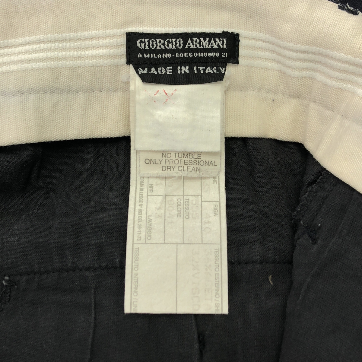 GIORGIO ARMANI / ジョルジオアルマーニ エンブロイダリー ショート パンツ ショーツ