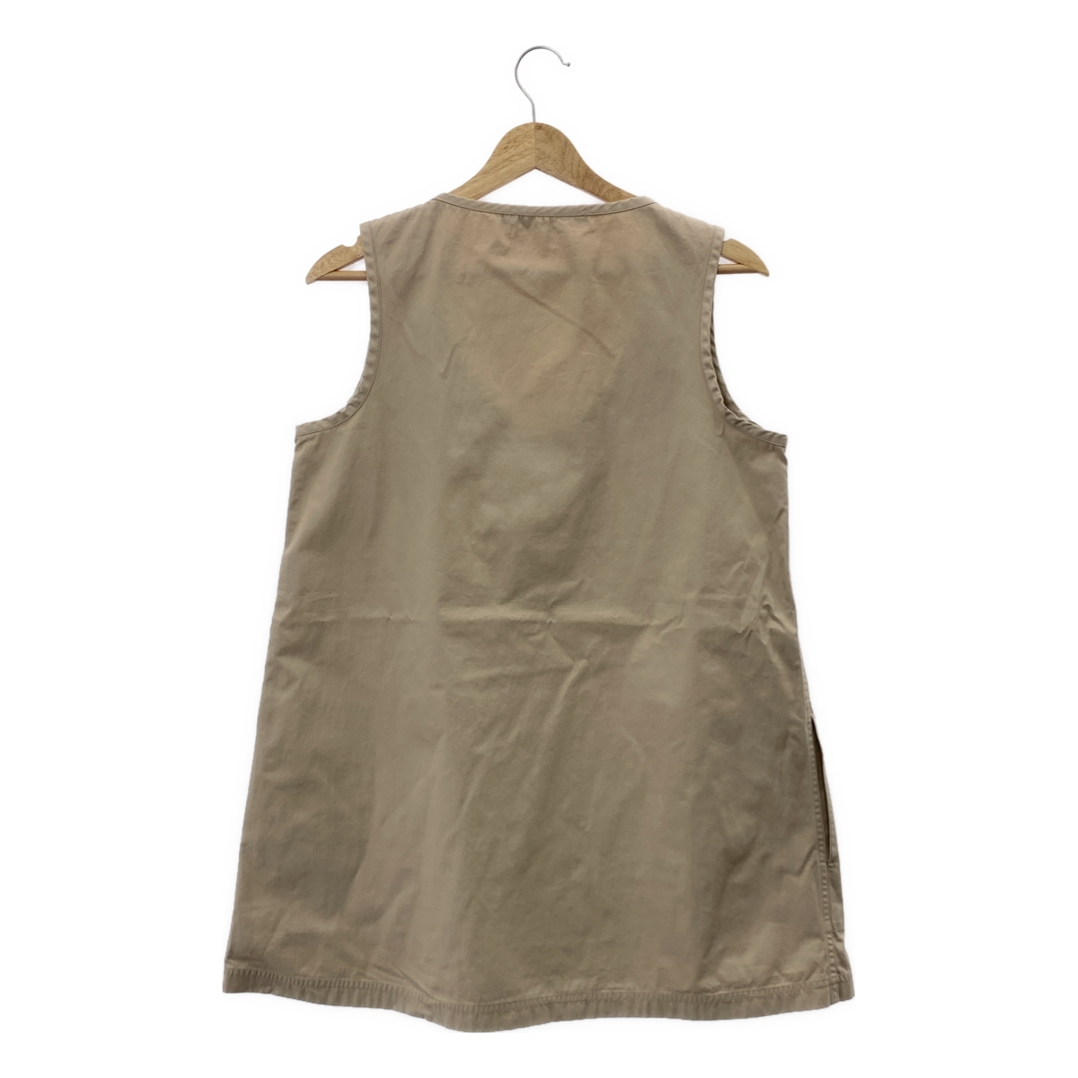 SOFIE D'HOORE / ソフィードール コットン ノースリーブ サイドポケット ブラウス タンクトップ