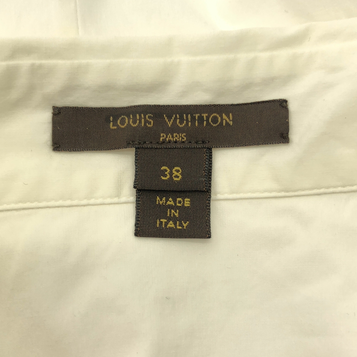 Louis Vuitton / ルイヴィトン コットン フロントギャザー 半袖ブラウス