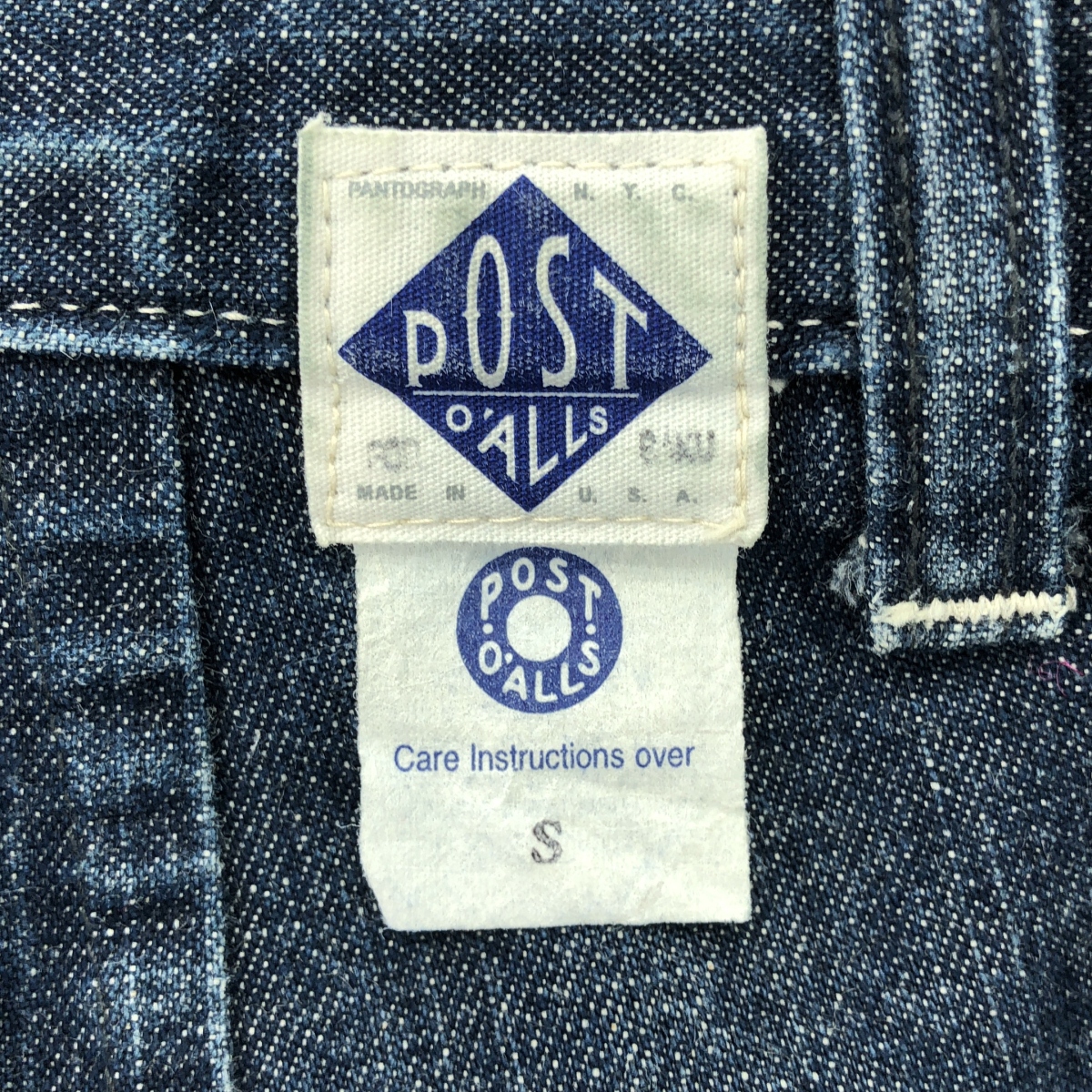 POST O'ALLS / ポストオーバーオールズ アーミー デニムパンツ