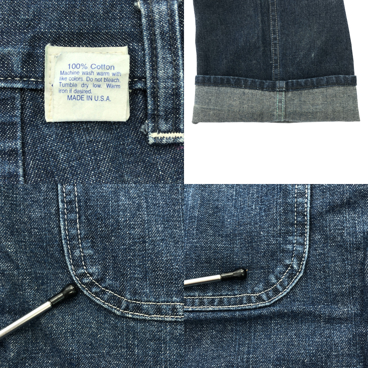 POST O'ALLS / ポストオーバーオールズ アーミー デニムパンツ