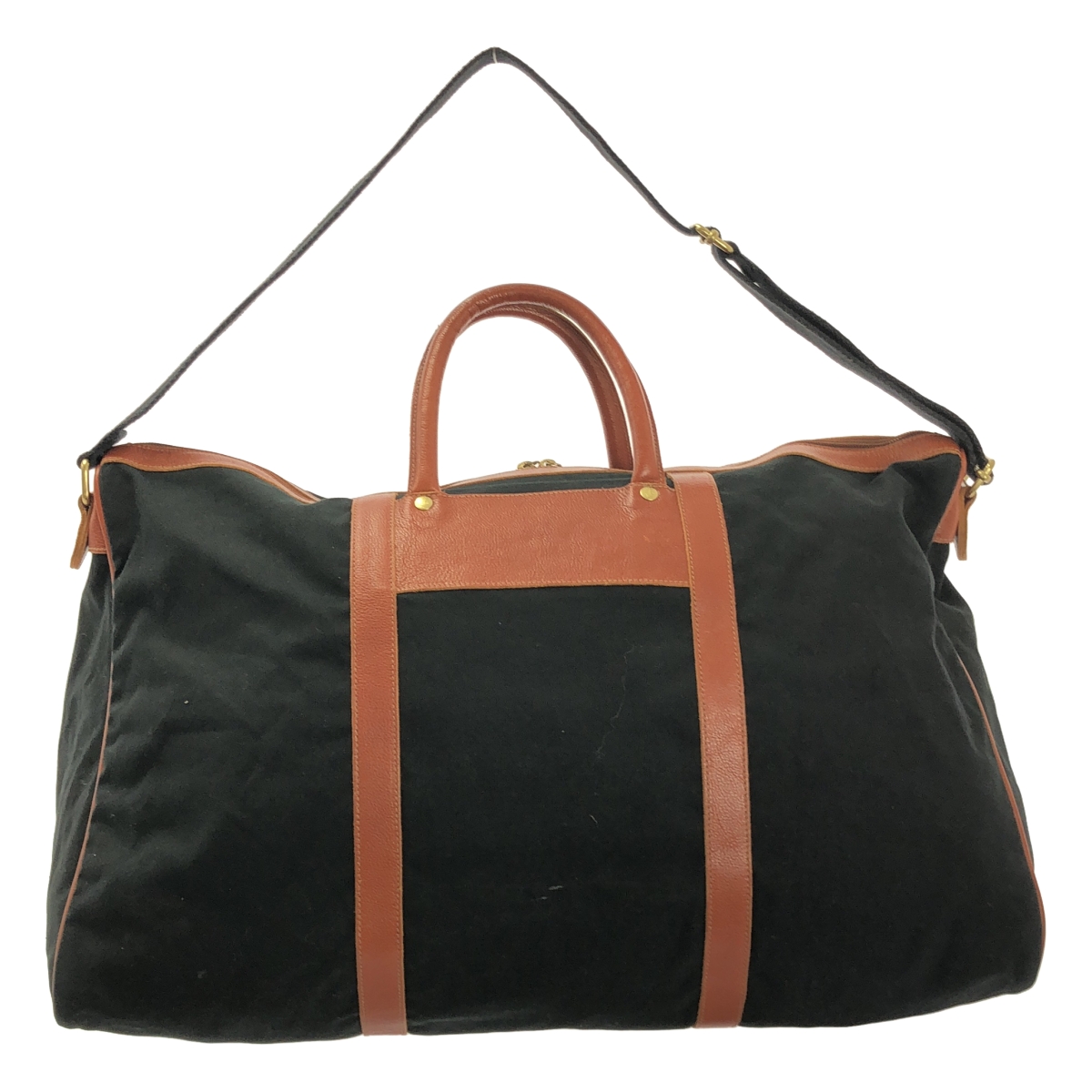 IL BISONTE / イルビゾンテ キャンバス ボストンバッグ