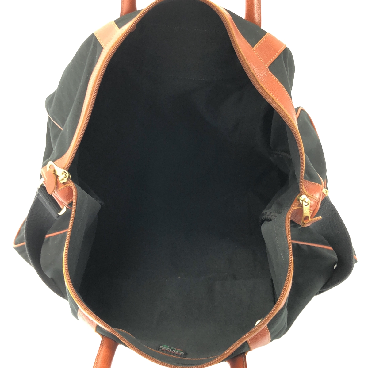 IL BISONTE / イルビゾンテ キャンバス ボストンバッグ