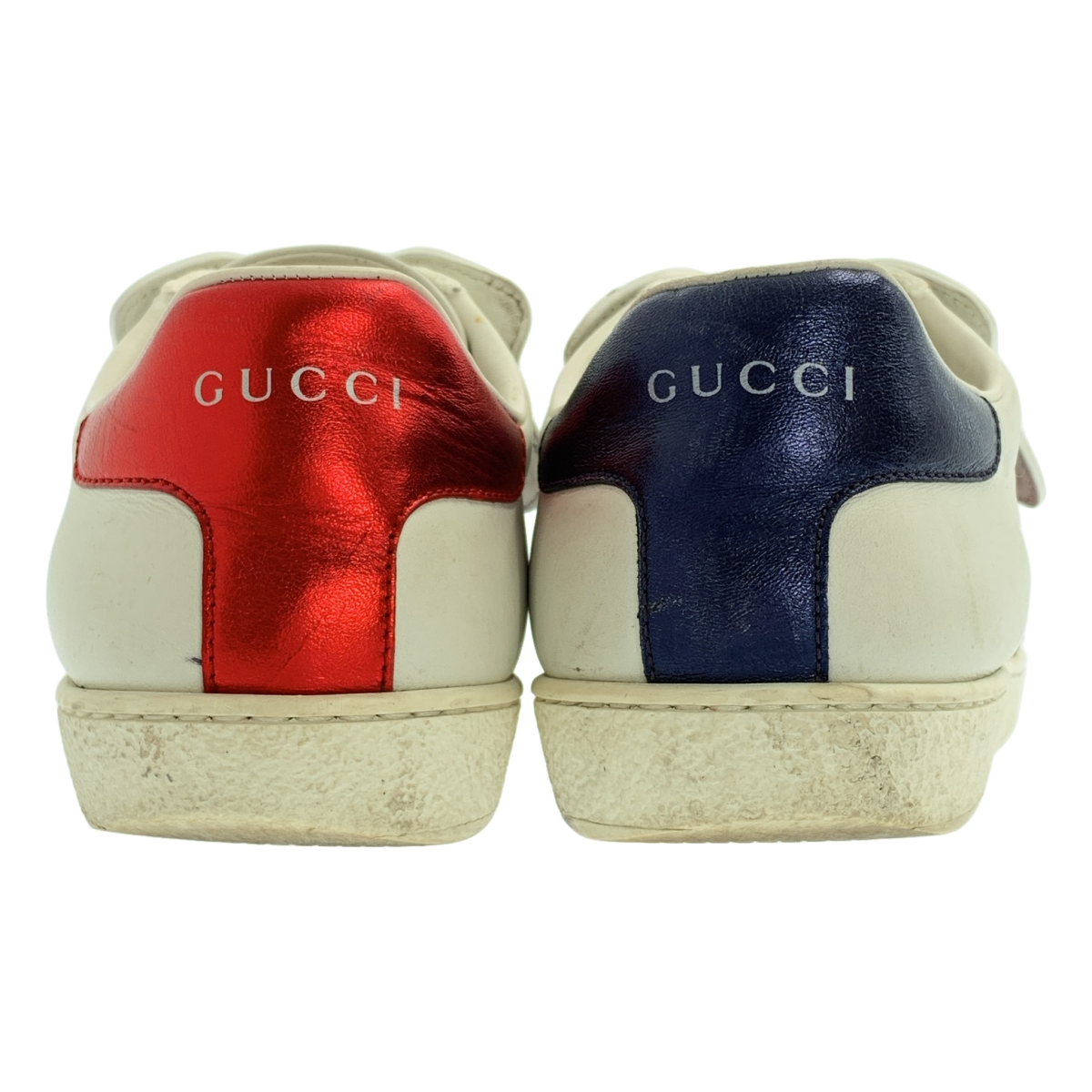 GUCCI / グッチ ACE エース キャットパッチ レザースニーカー
