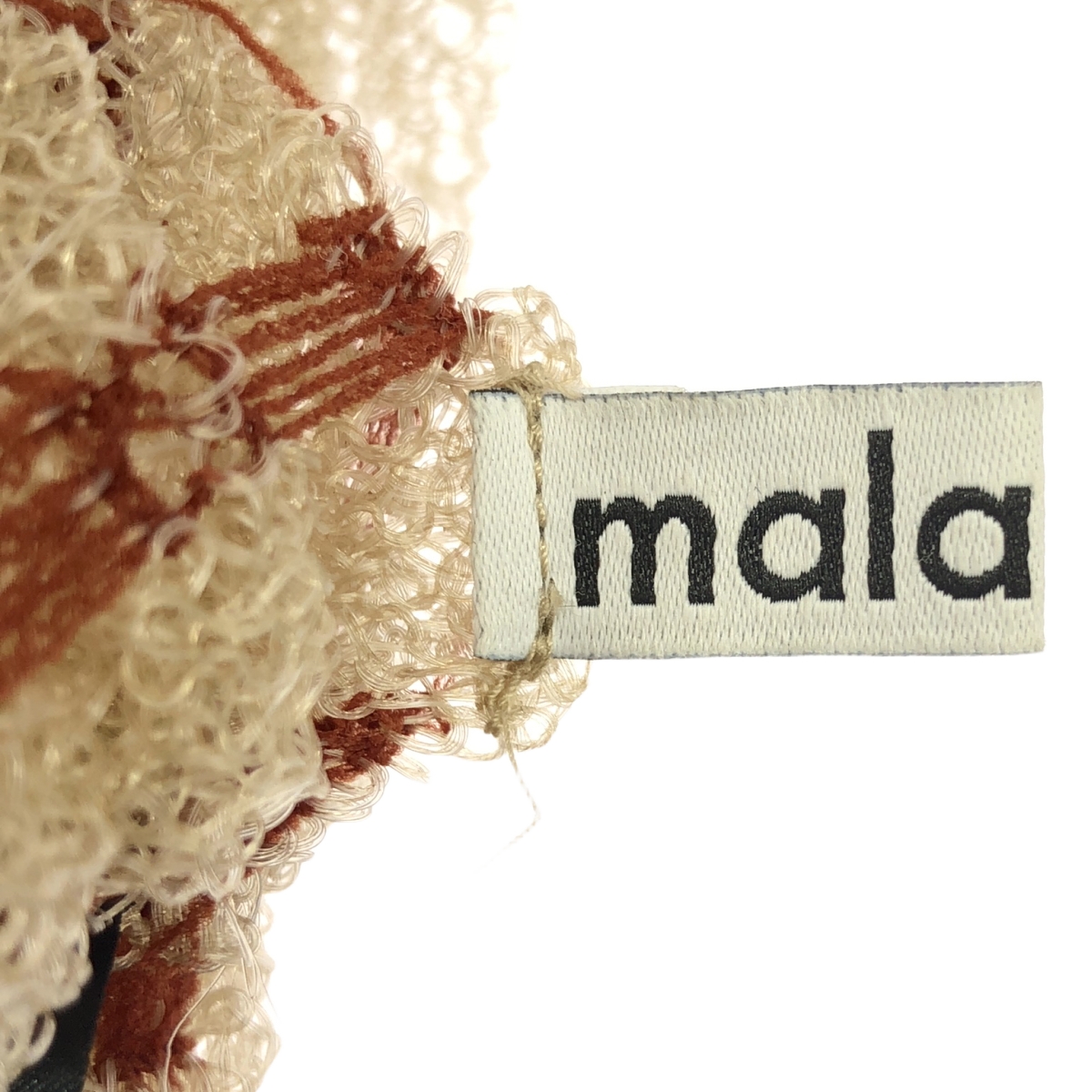 malamute / マラミュート sherbet bag / ニット ハンドバッグ